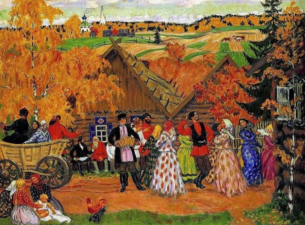 Народный танец живопись