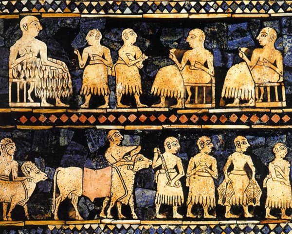 Гильгамеш шумеры арт