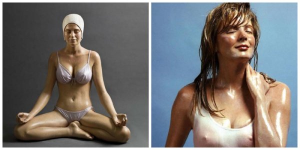 Гиперреализм картины скульптура