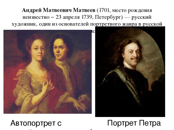 Матвеев портрет Голицыной