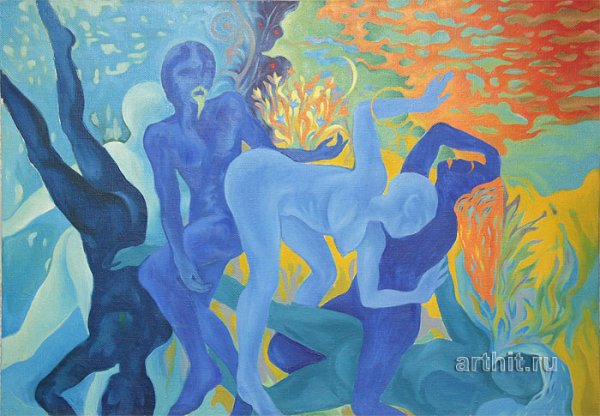 Эмиль Нольде танец вокруг золотого тельца