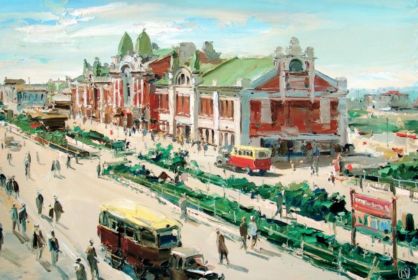 Михаил Григорьевич Казаковцев художники Новосибирска