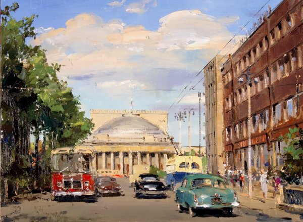 Казаковцев Михаил картины Новосибирск