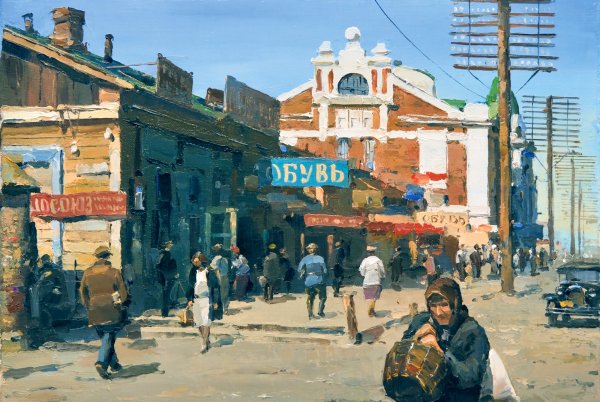 Казаковцев Михаил картины Новосибирск