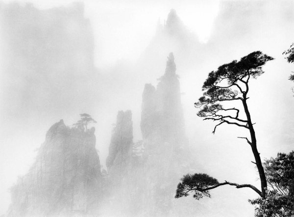 Китай горы Хуаншань Пейзажная живопись