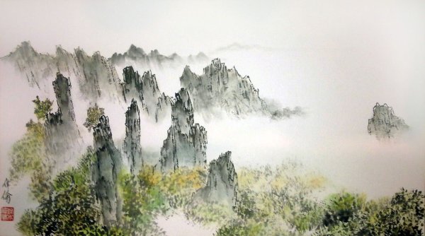 Китайская живопись Шань шуй