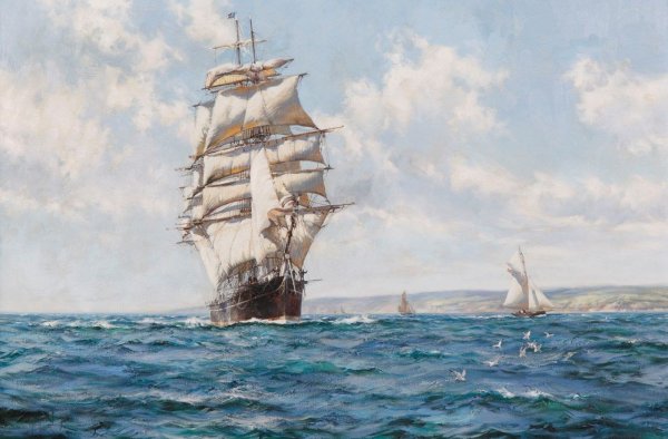 Художник-маринист Montague Dawson