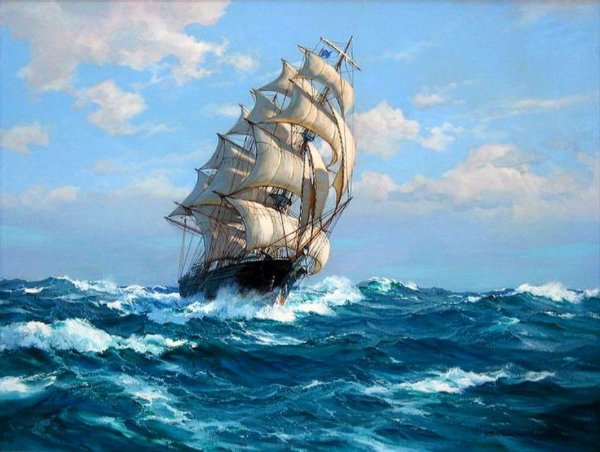 Художник Charles Vickery (1913-1998).