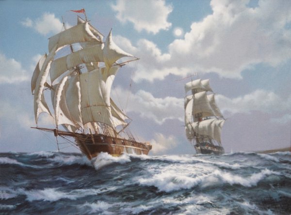 Джеймс Бреттон художник маринист