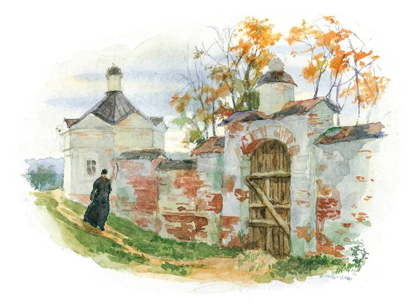 Александр Стародубов картины Старая Москва