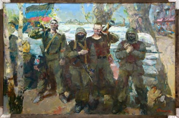 Гражданская война картины Андрей Ромасюков