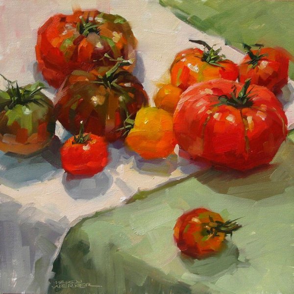 Натюрморт Роберт рапп помидоры