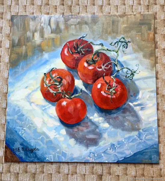 Помидор гуашью