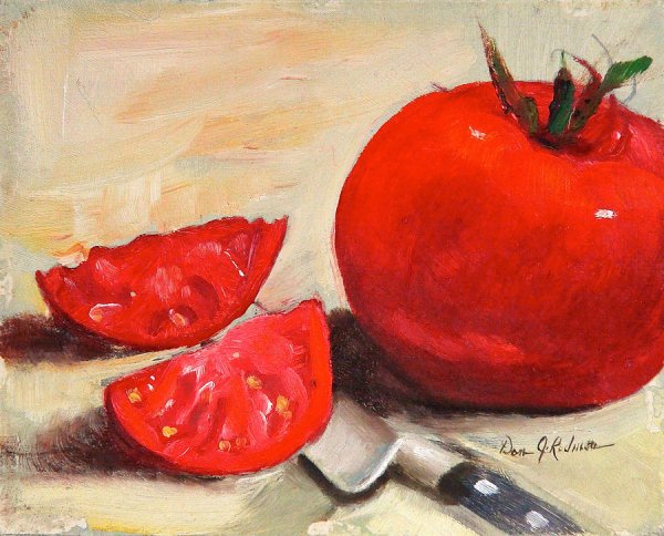 Помидоры в живописи
