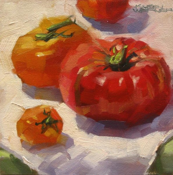 Помидоры в живописи