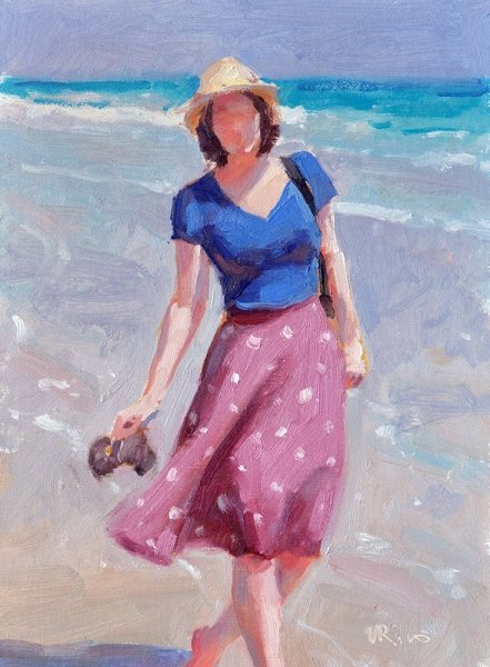 Живописный Этюд фигуры человека