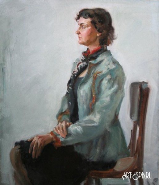 Этюд фигуры человека Академическая живопись