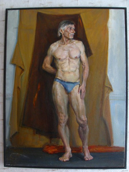 Люди акварелью