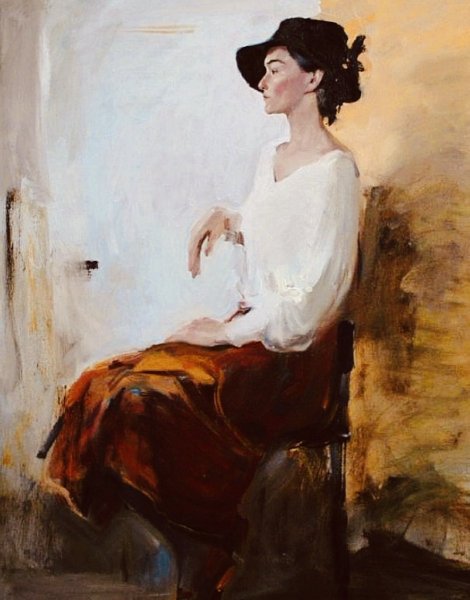 Этюды фигуры человека акварелью в ДХШ