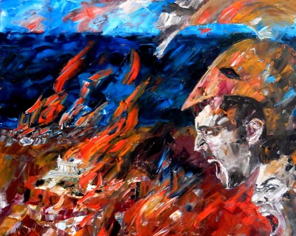 Гнев в картинах художников