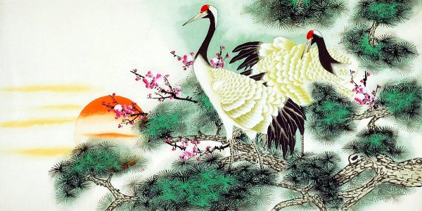 Китайская живопись фен шуй