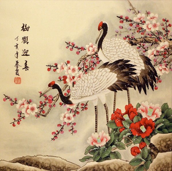 Журавли фен шуй