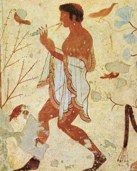 Древние фрески этрусков