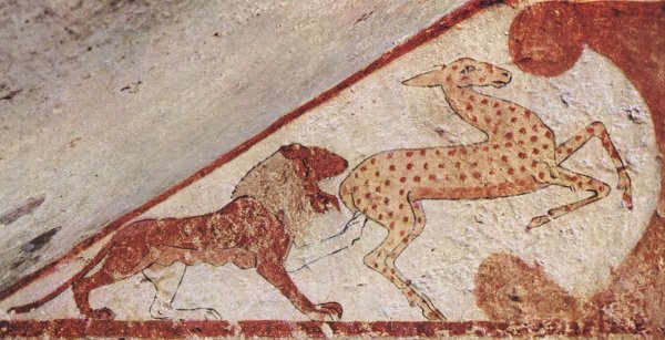 Фрески Тарквинии этрусков