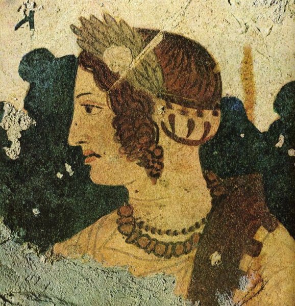 Фрески и гробницы в Тарквинии