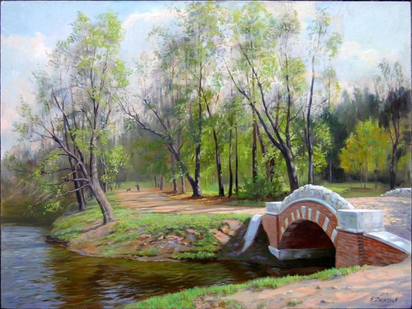 Кузьминки усадьба горбатый мостик