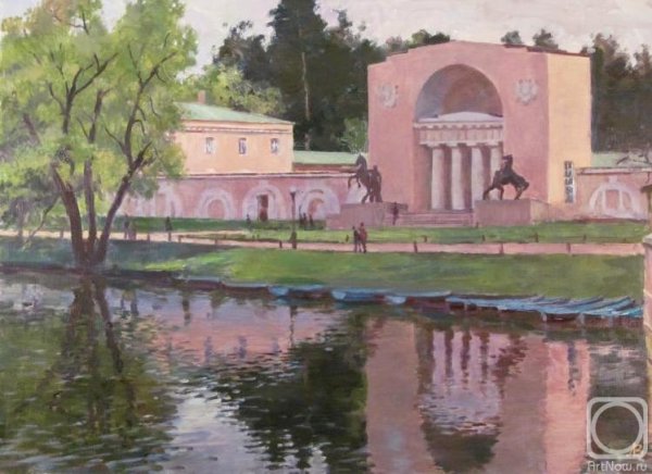 Лаповок Владимир Абрамович художник усадьба сад