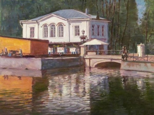 Лаповок Владимир Абрамович художник усадьба сад