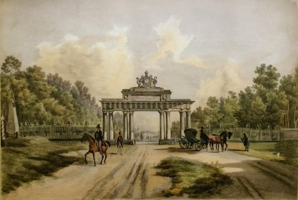 Усадьба Влахернское-Кузьминки чугунные ворота