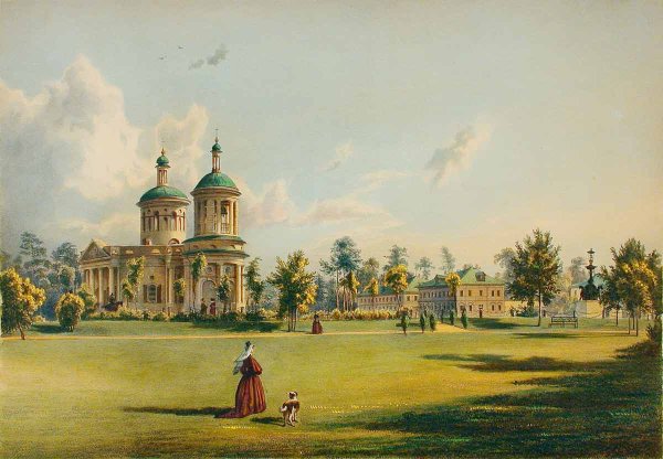 Усадьба Кузьминки 19 век