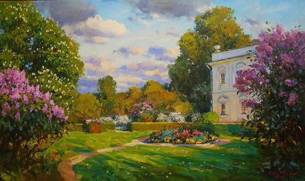 Май в Кузьминках Москва Свиридов Сергей Алексеевич