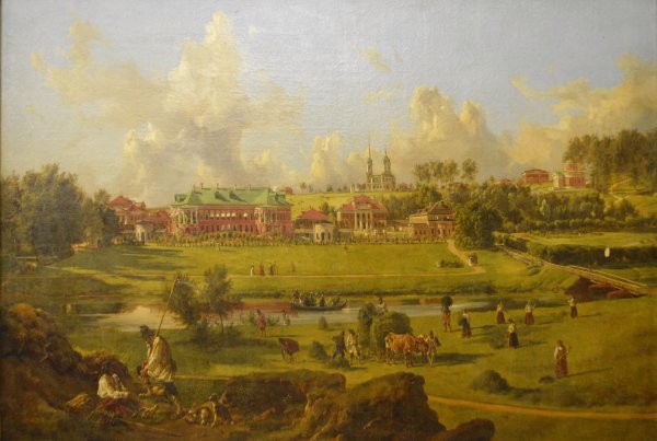 Усадьба Отрада Семеновское картины