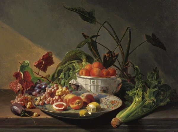 Давид Эмиль Жозеф картины натюрморт
