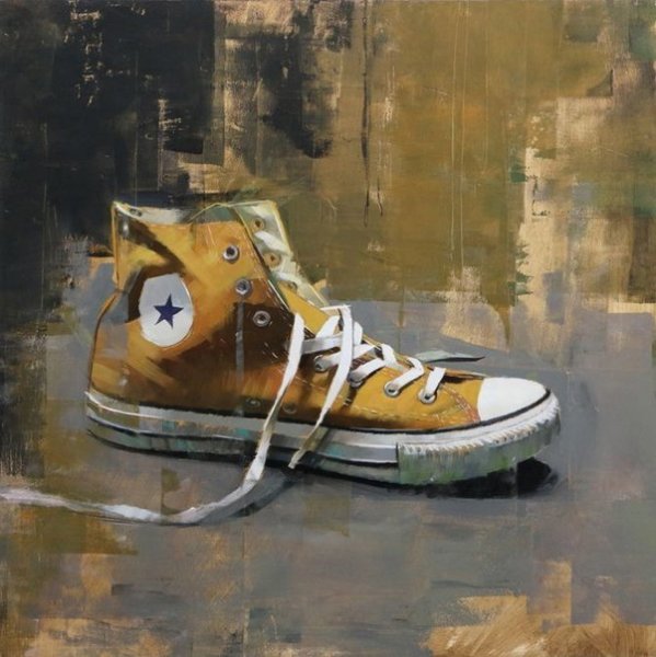 Кроссовки живопись
