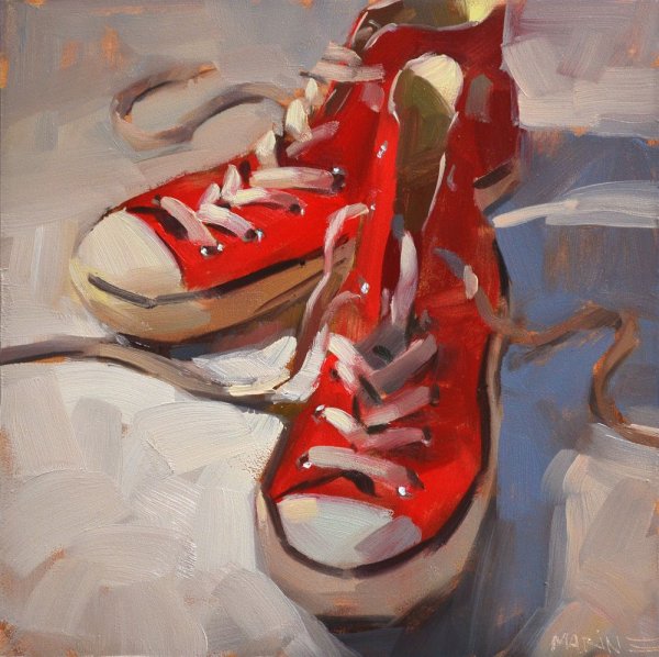 Обувь в живописи