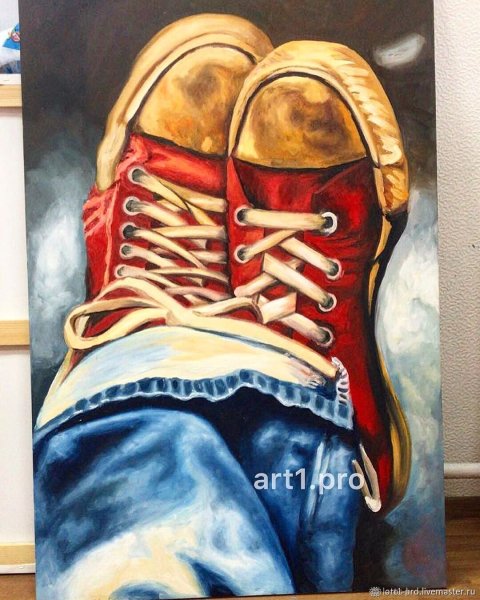 Кеды поп арт