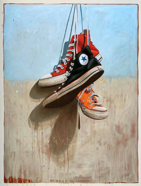 Живопись на кедах