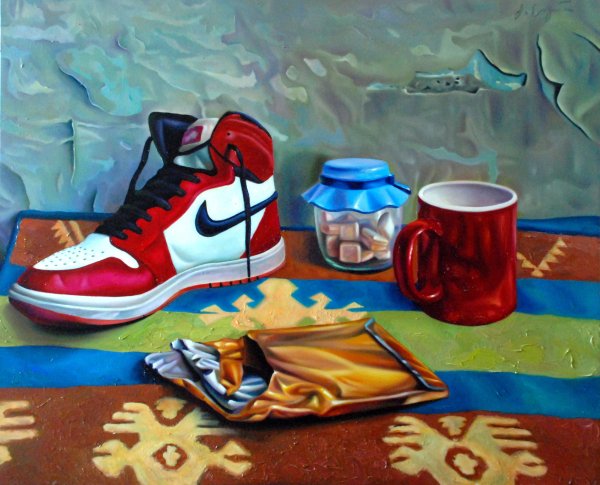 Натюрморт на тему спорт