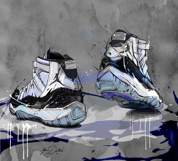 Кроссовки арт