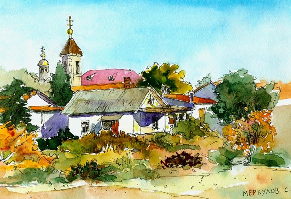 Художник Евгений Меркулов