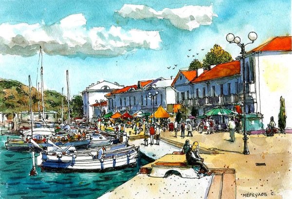 Меркулов художник Севастополь