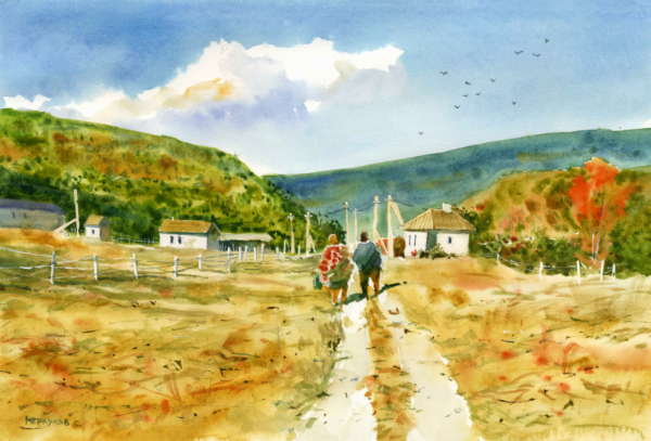 Виктор Петрович Меркулов художник