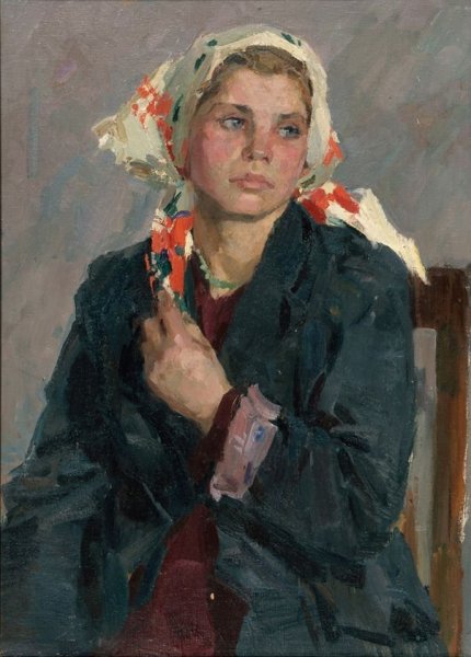 Полуфигура Академическая живопись