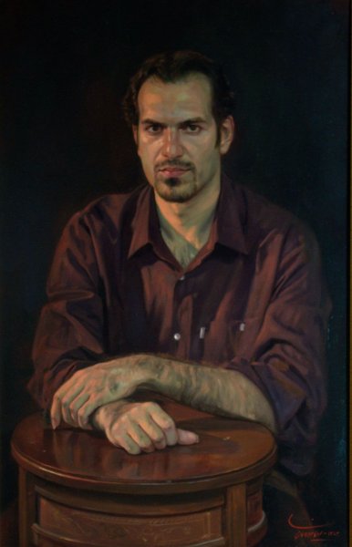 Натурщик портрет Академическая живопись