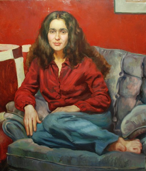 Портреты маслом студентов Академии художеств Репина