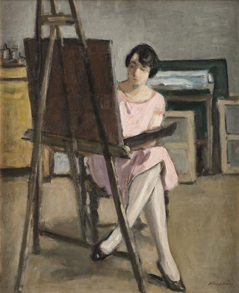 Этюд фигуры человека в контражуре